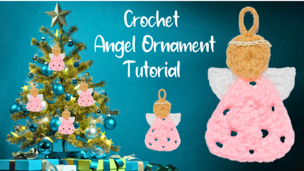 Cochet Angel Ornament