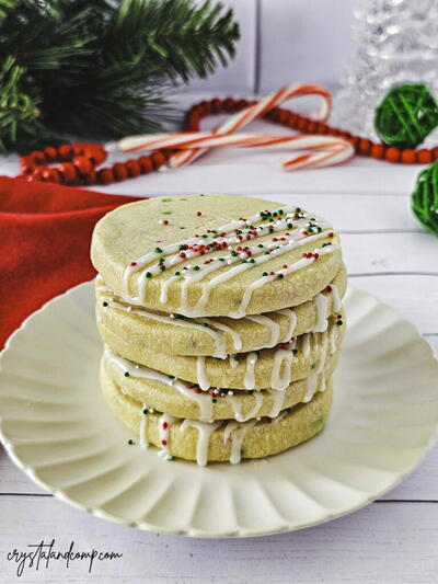 Easy Shortbread Christmas Cookies