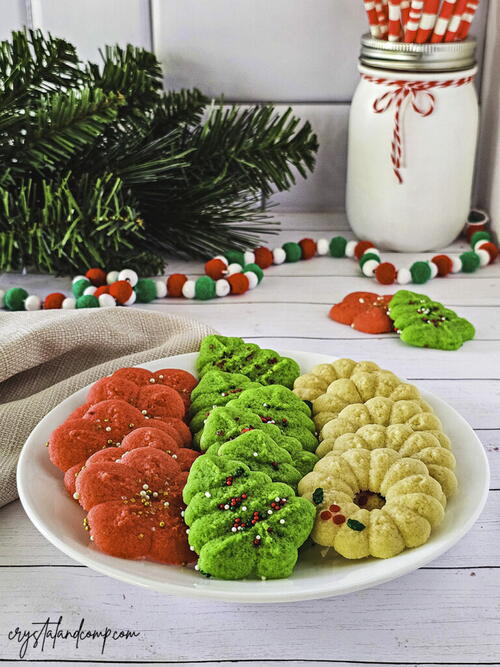 Christmas Spritz Cookie