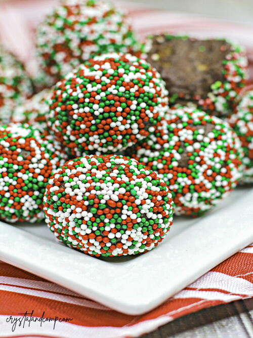 Spiced Rum Christmas Truffle