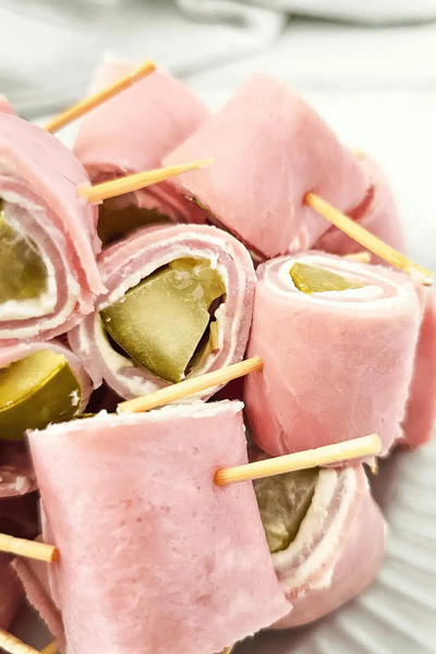 Ham And Pickle Roll Ups