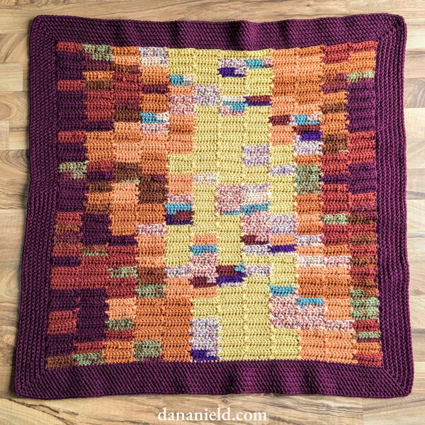 Perfectly Patchy Temperature Crochet Baby Blanket