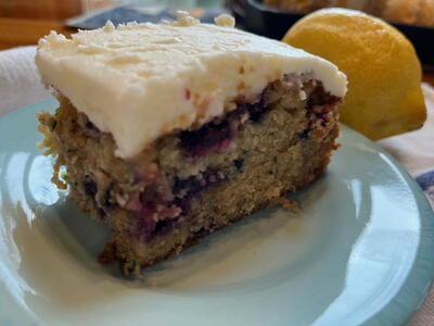 Blueberry Lemon Cake 