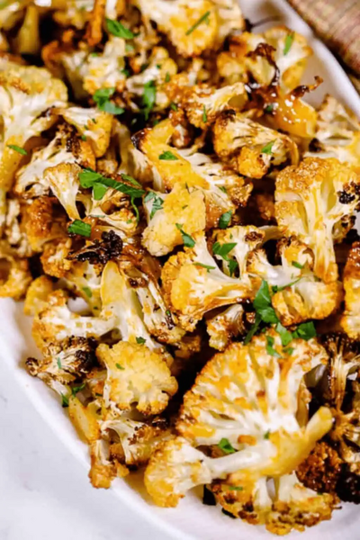 Roasted Spicy Cauliflower