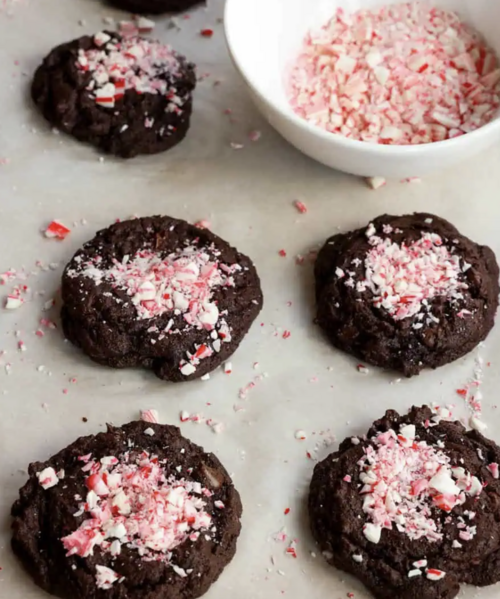 Chocolate Peppermint Cookies