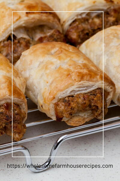 Easy Sausage Rolls Appetizer Recipe For Any Party