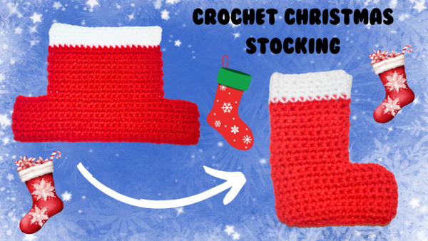 Crochet Christmas Stocking 