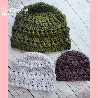 Family Bead Stitch Beanie