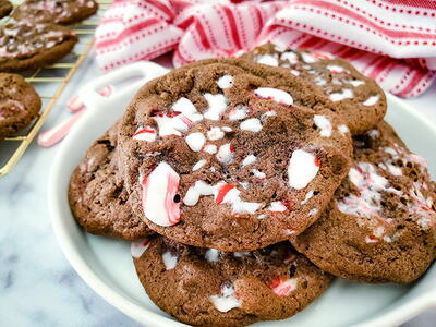 Chocolate Peppermint Cookies