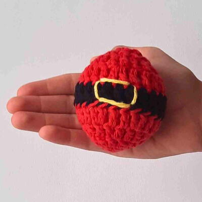 Easy Santa Bauble