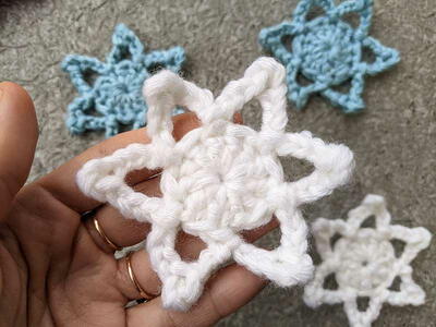 Christmas Star Snowflake