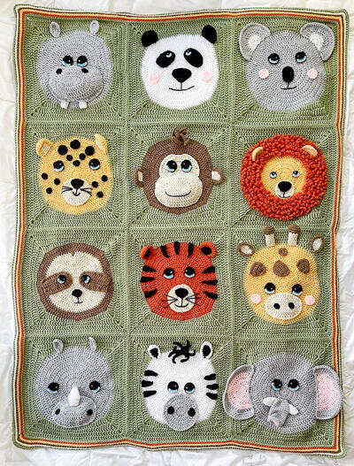 Wildlife Animal Blanket