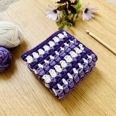 Lavender Fields Washcloth