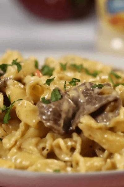 Philly Cheesesteak Pasta