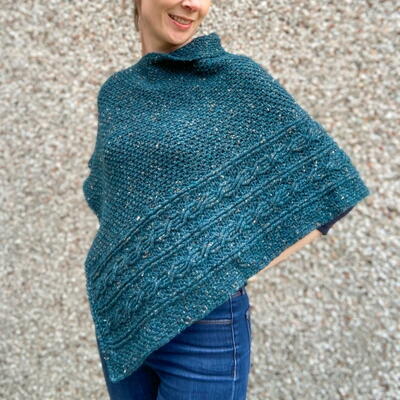 Errigal Cable Poncho