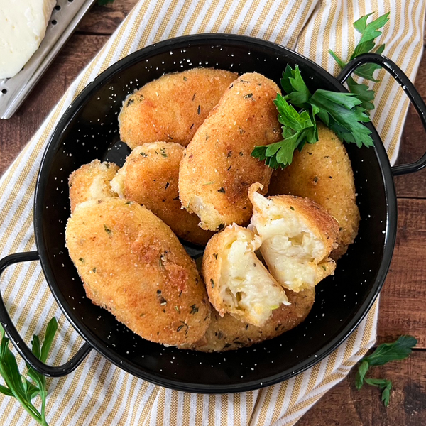 Crispy Spanish Cheese Croquettes | “better Than Mozzarella Sticks”