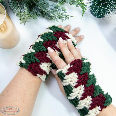 Apache Tears Fingerless Gloves