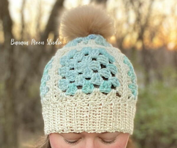 Harmon Granny Square Hat