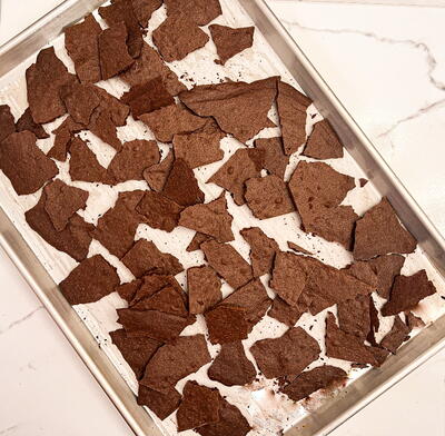 Homemade Brownie Brittle