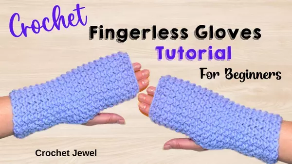 Crochet Fingerless Gloves