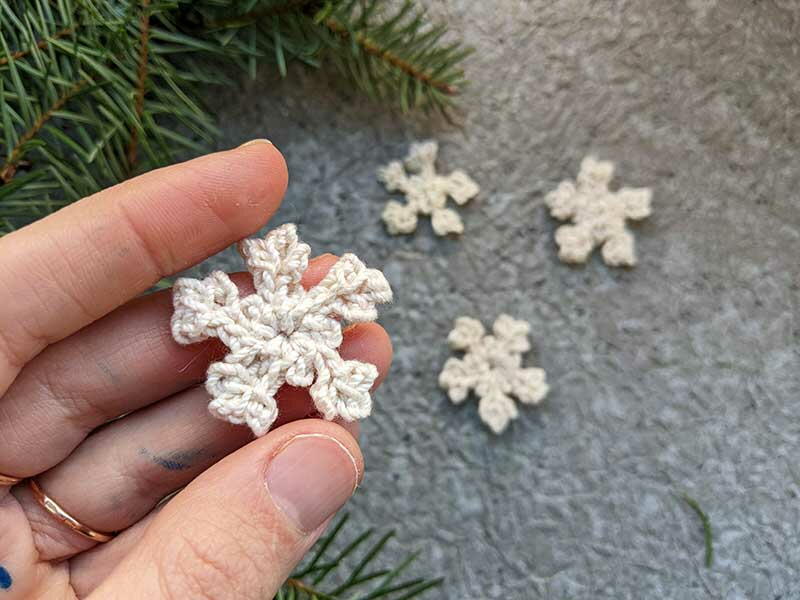 Mini Snowflake | AllFreeCrochet.com