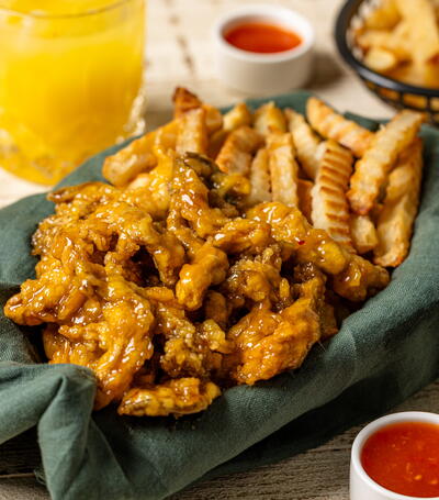 Mango Habanero Mushrooms