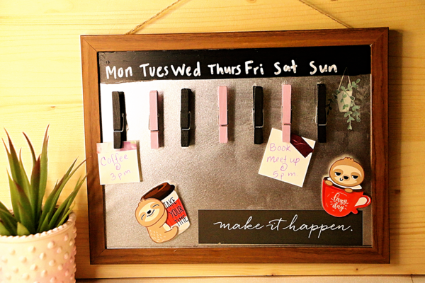 Transform Dollar Tree Items Into A Handy Memo Board