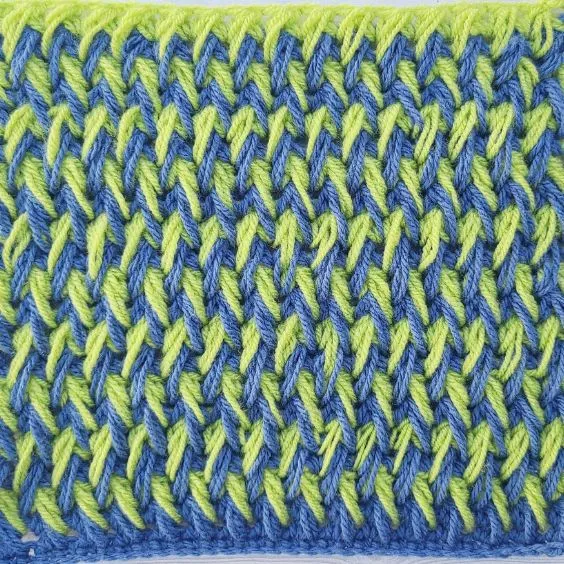 How To Crochet The Feather Stitch (in Single And Multiple Colors)