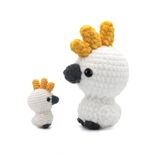 Free Cockatoo Bird Crochet Pattern