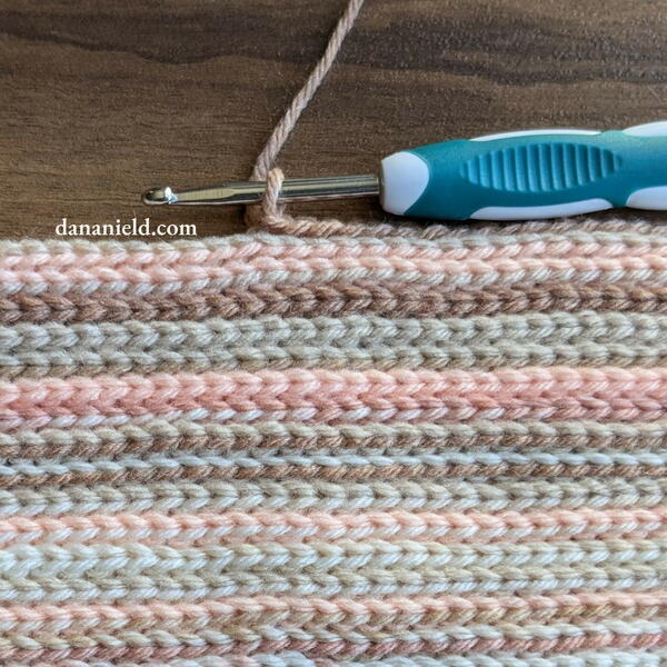 Slip Stitch Crochet Temperature Baby Blanket