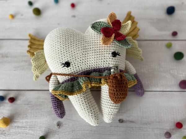 Crochet Tooth Fairy Pillow Pattern