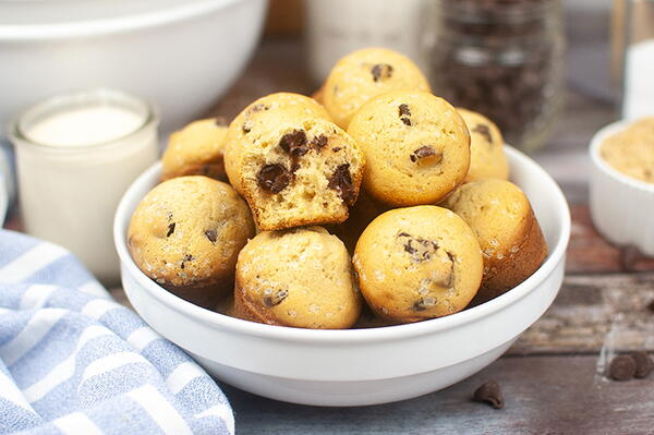 Sourdough Discard Chocolate Chip Muffins