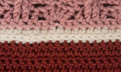 Divider Crochet Blanket Section Pattern