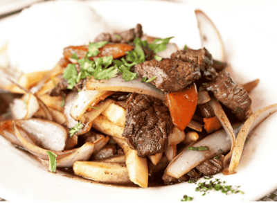 Lomo Saltado (stir Fried Beef)