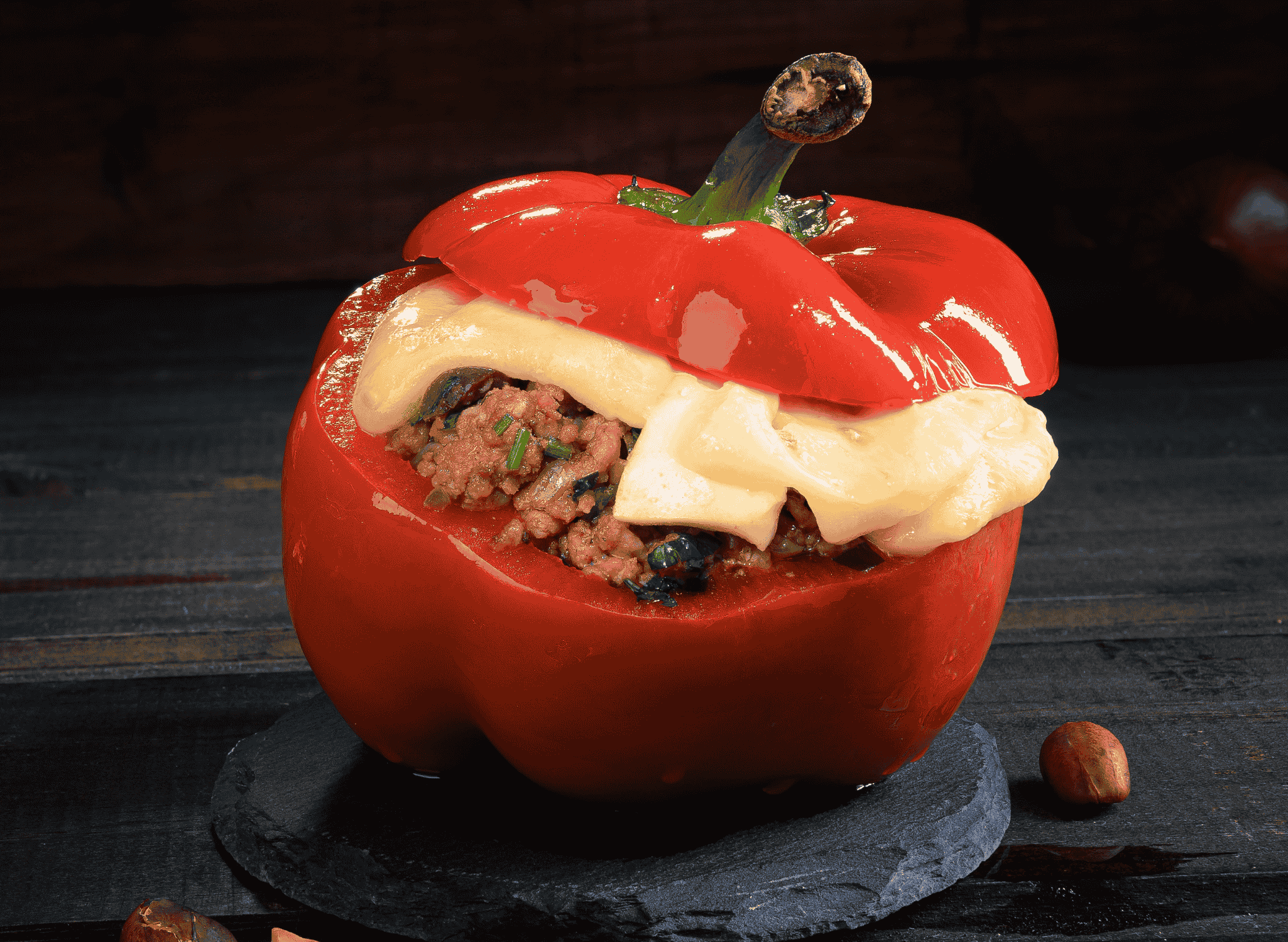 Rocoto Relleno (stuffed Spicy Peppers) | RecipeLion.com