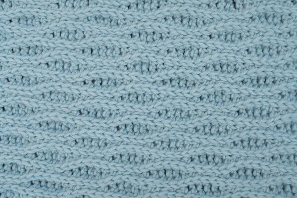 Waves Crochet Blanket Stripe Pattern