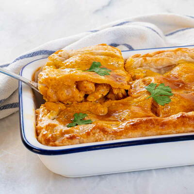 Butter Chicken Pie