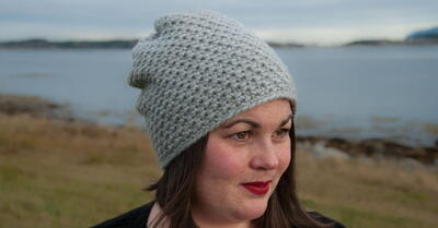 Quick Easy Textured Beanie – Free Crochet Pattern