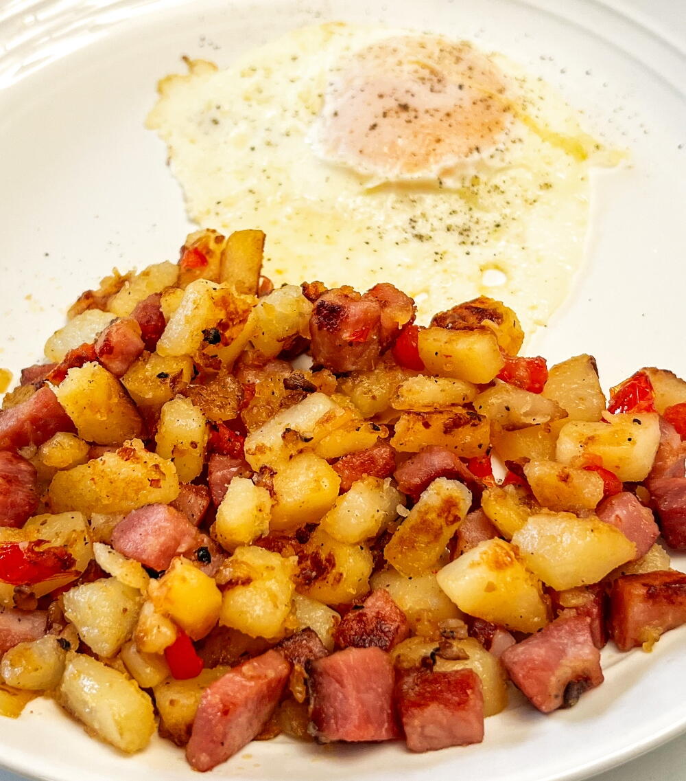 Ham And Potato Hash | RecipeLion.com