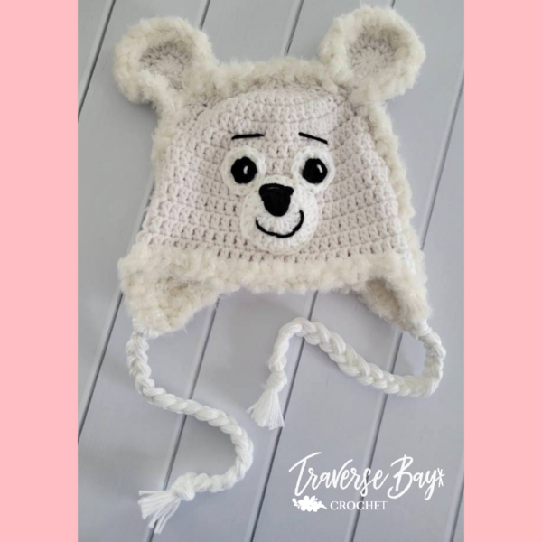 Polar Bear Fuzzy Hat