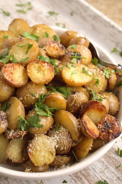 Slow Cooker  Potatoes With Rosemary