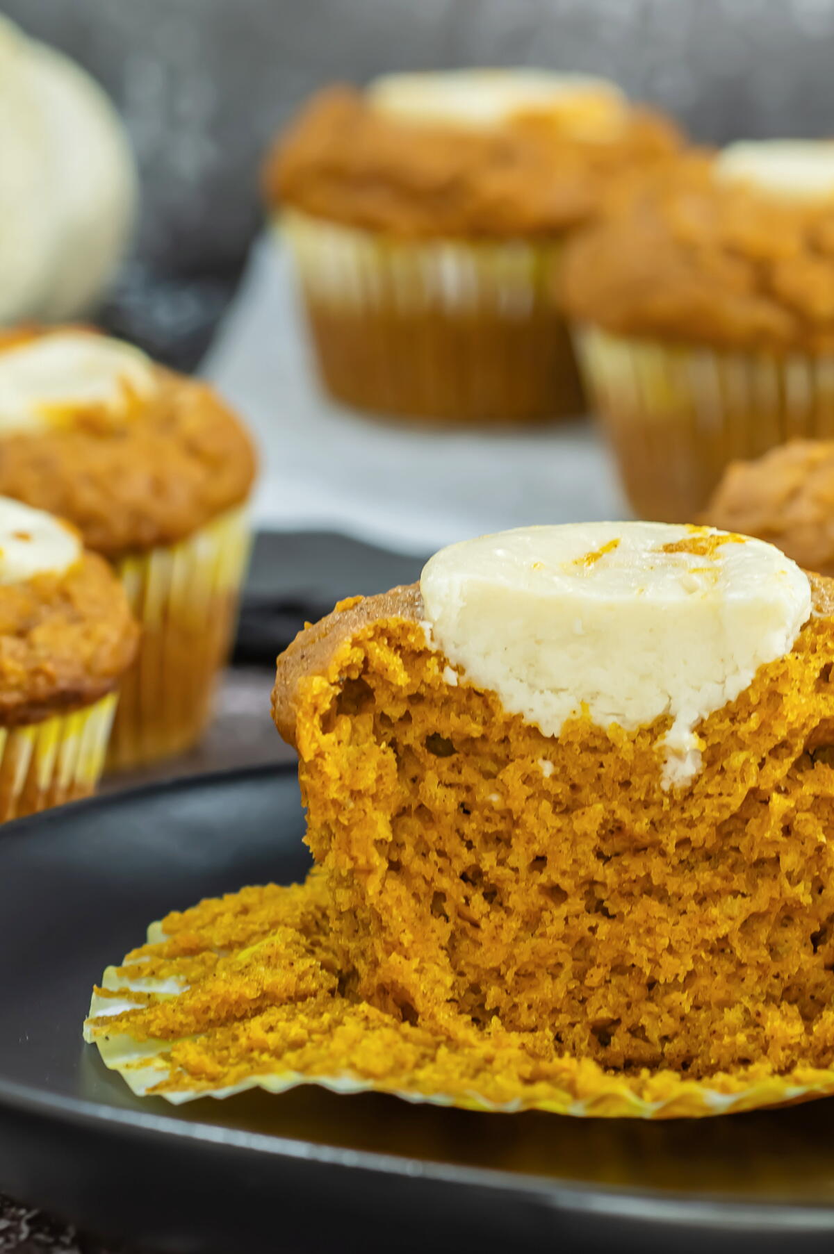 Copycat Starbucks Pumpkin Cream Cheese Muffins | AllFreeCopycatRecipes.com