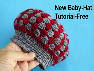 Lovely& Stylish Baby Woolen Hat Free