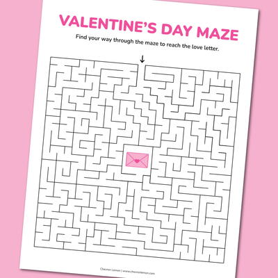 Valentine’s Day Maze