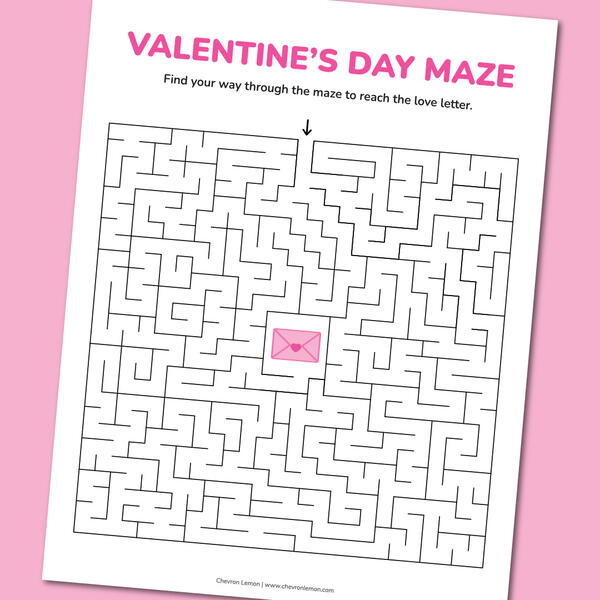 Valentine’s Day Maze