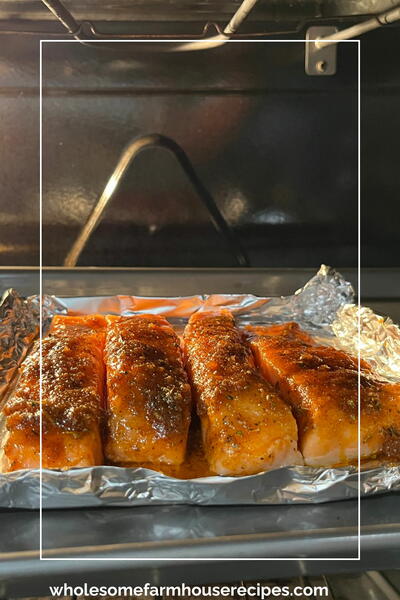 Easy Baked Salmon With Brown Sugar And Garlic Glaze Recipe