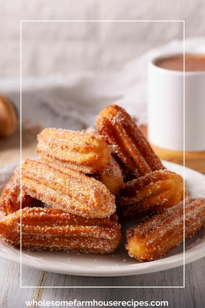 Cinnamon Sugar Baked Churros: A Crunchy Twist On A Classic