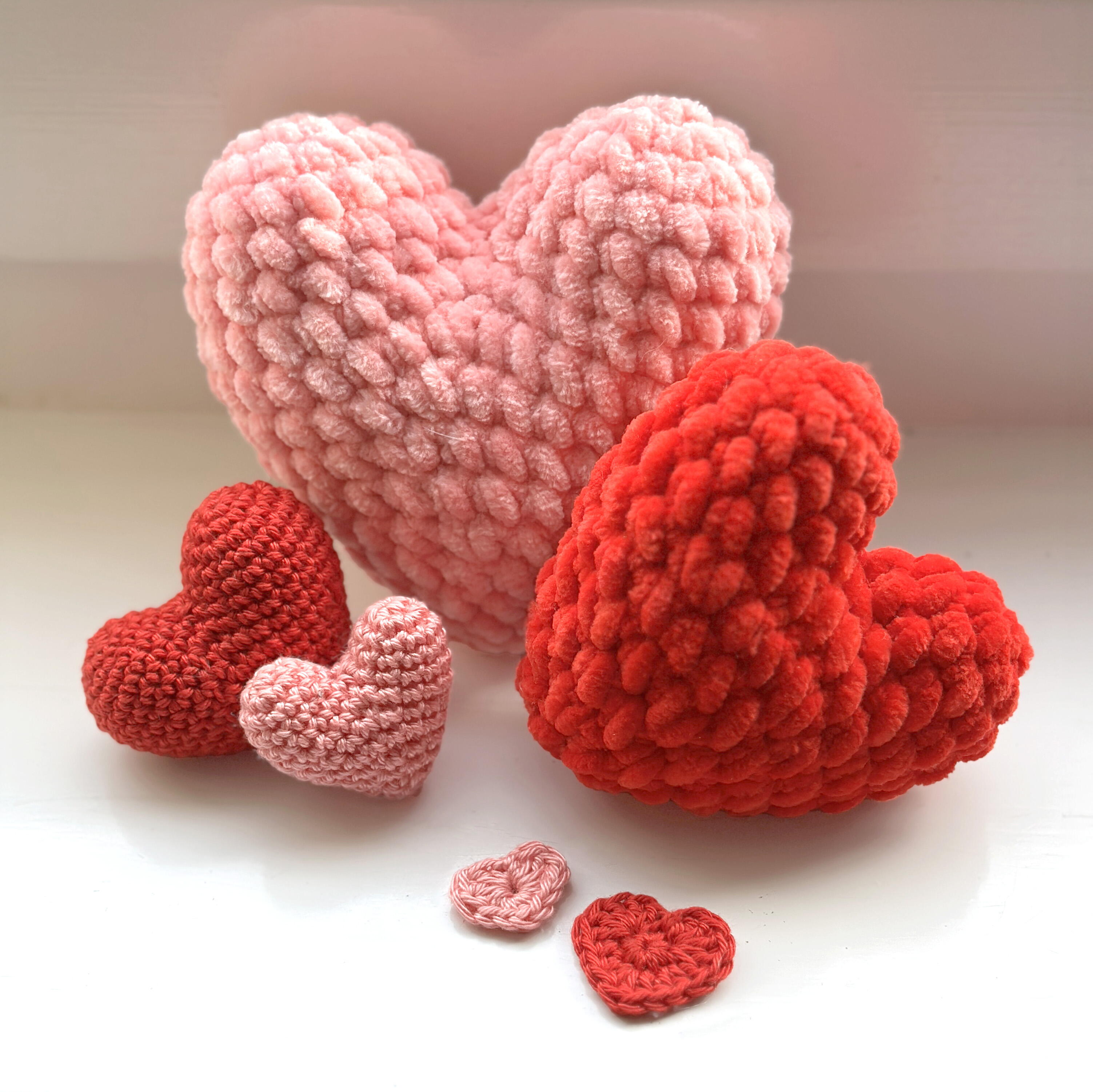Free Hearts For Valentine S Day Crochet Pattern Allfreecrochet
