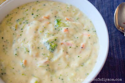 The Best Broccoli Cheddar Soup