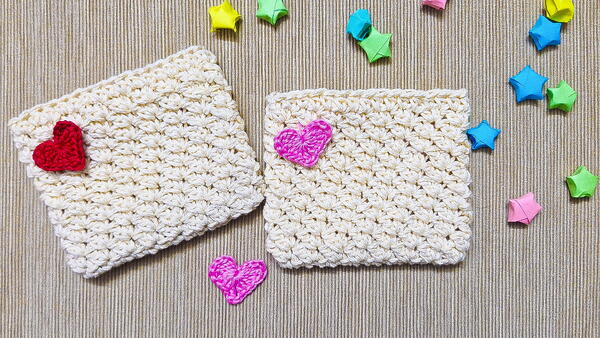 Quick And Easy Crochet Love Valentine Gift Bag